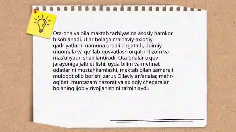 O'quvchilarni ma'naviy-axloqiy tarbiyalash 4