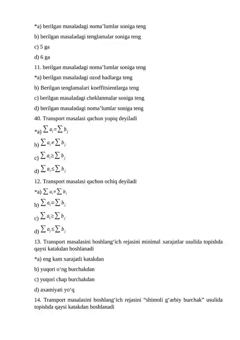 Matematik model 4