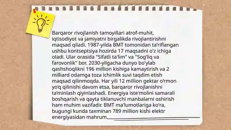 Global jarayonlar va barqaror taraqqiyot falsafasi 4