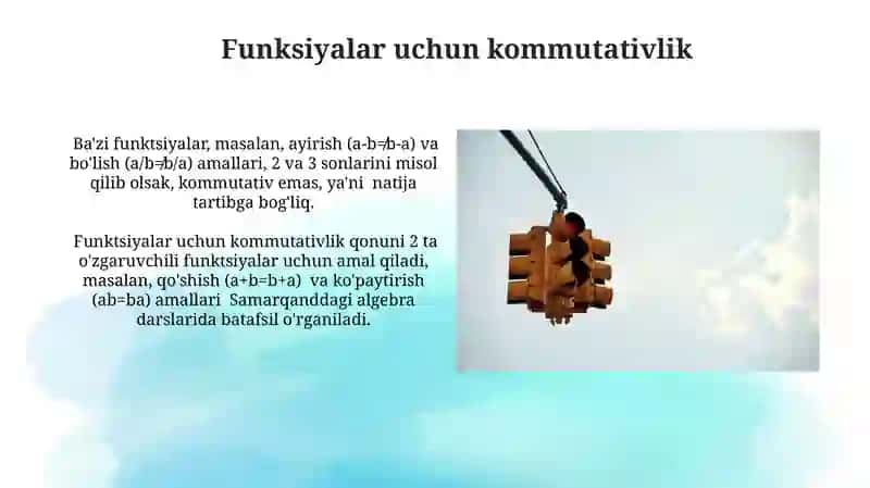 Kommutatsiya qonunlari 4