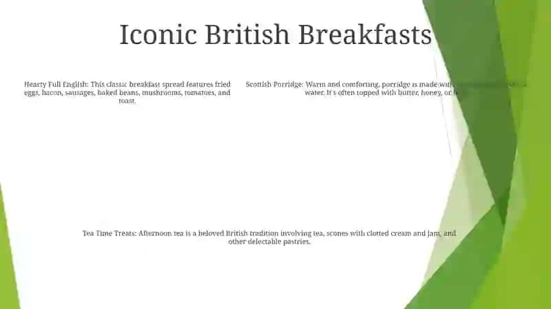 Food And Drink In British 4