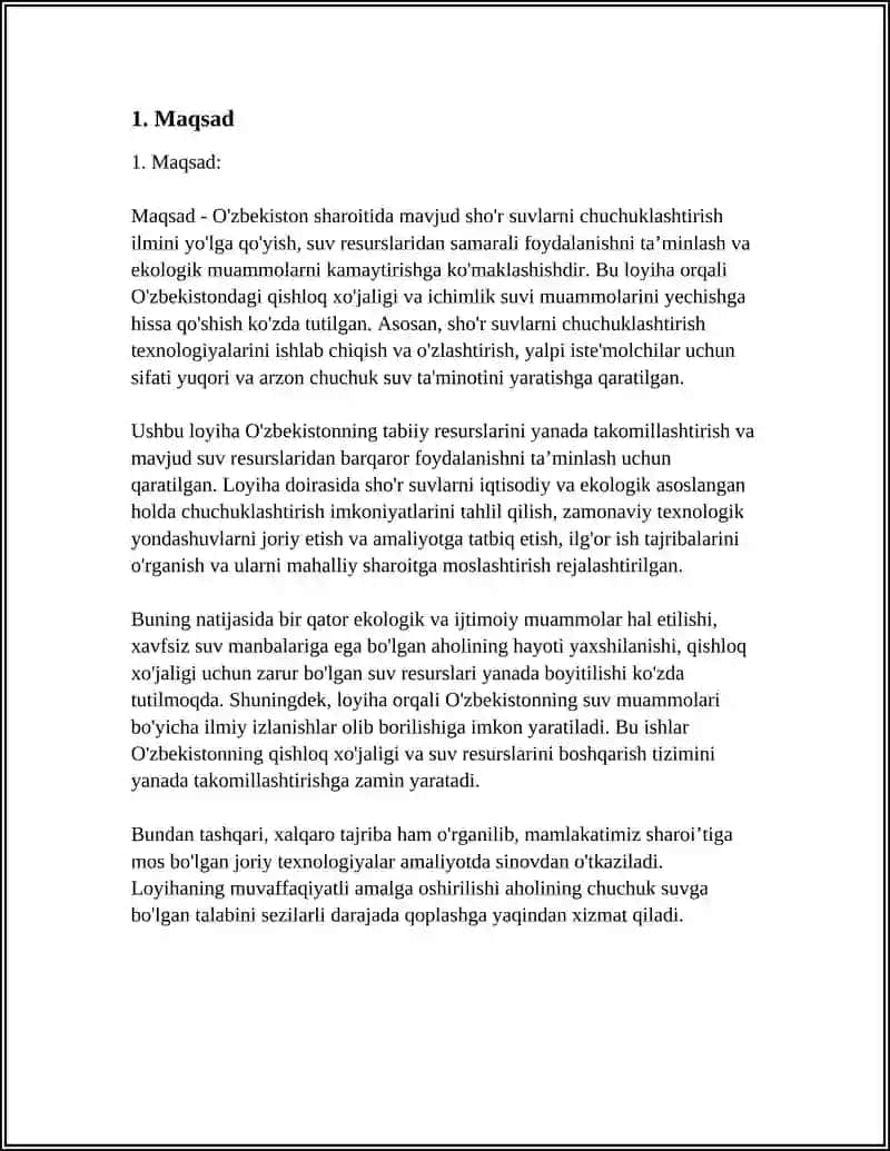 O'ZBEKISTON SHAROITIDA SHO’R SUVLANI VHUCHUKLASHTIRISH G’OYASINI YA’RATISH 4