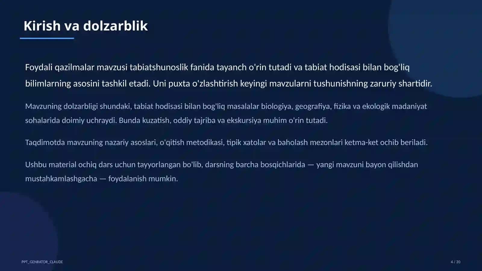 Foydali qazilmalar (3-sinf) 4
