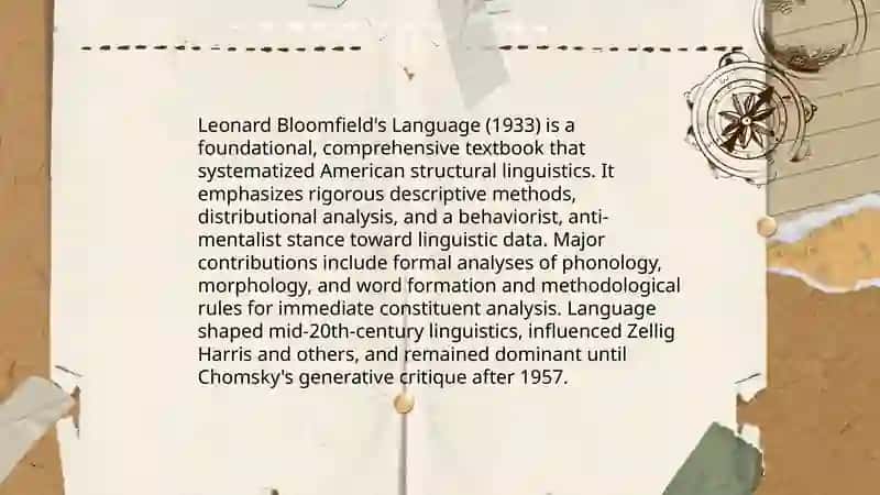Leonard Bloomfield 4