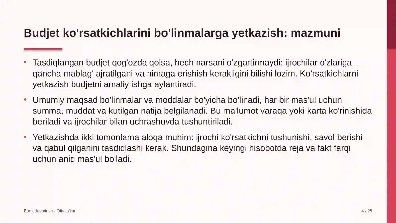 sud tibbiy ekspertiza muassasalarida budjet ko'rsatkichlarini bo'linmalarga yetkazish 2851 4
