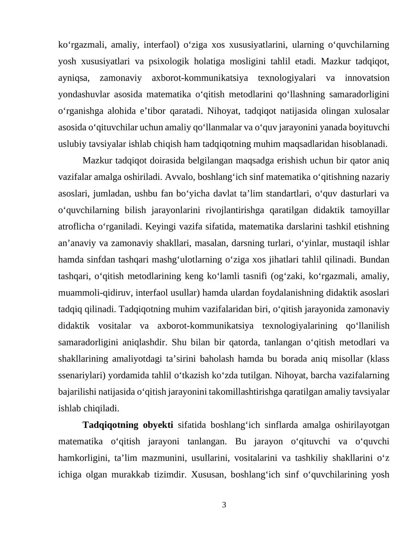 Boshlangʻich sinf matematika oʻqitishni tashkil qilish shakllari.Oʻqitish metodlari 4