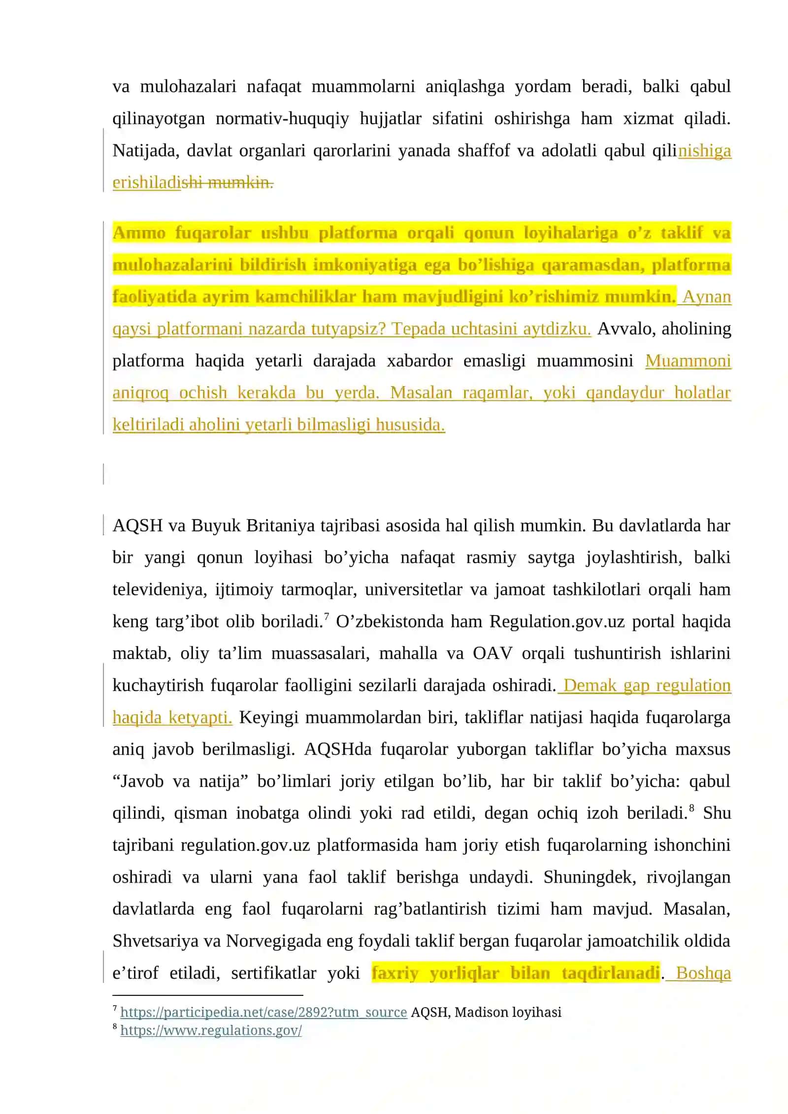 NORMATIV-HUQUQIY HUJJATLARNI QABUL QILISH JARAYONIDA JAMOATCHILIK FIKRINI INOBATGA OLISH MEXANIZIMLARI 4