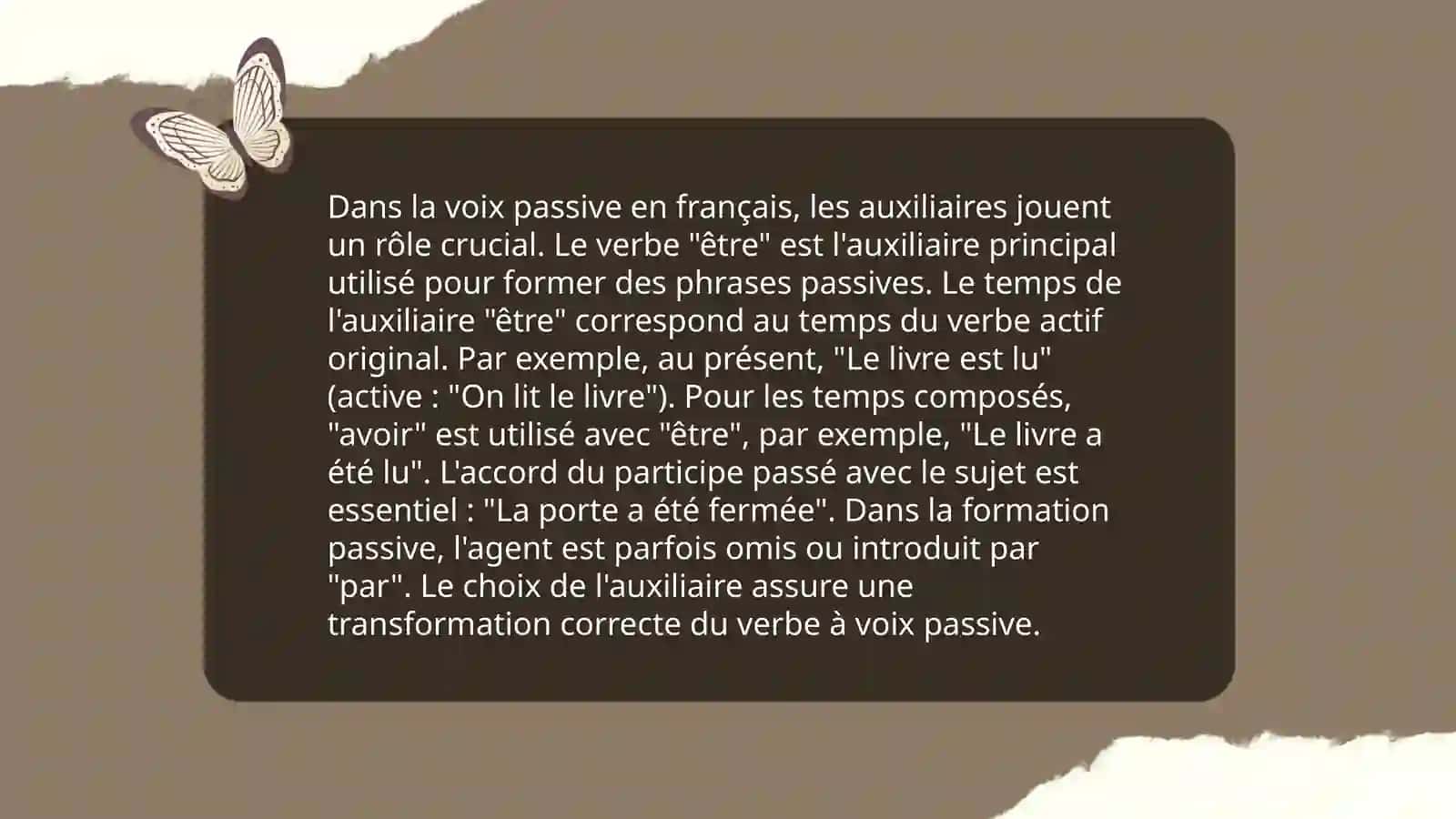La forme passive 4