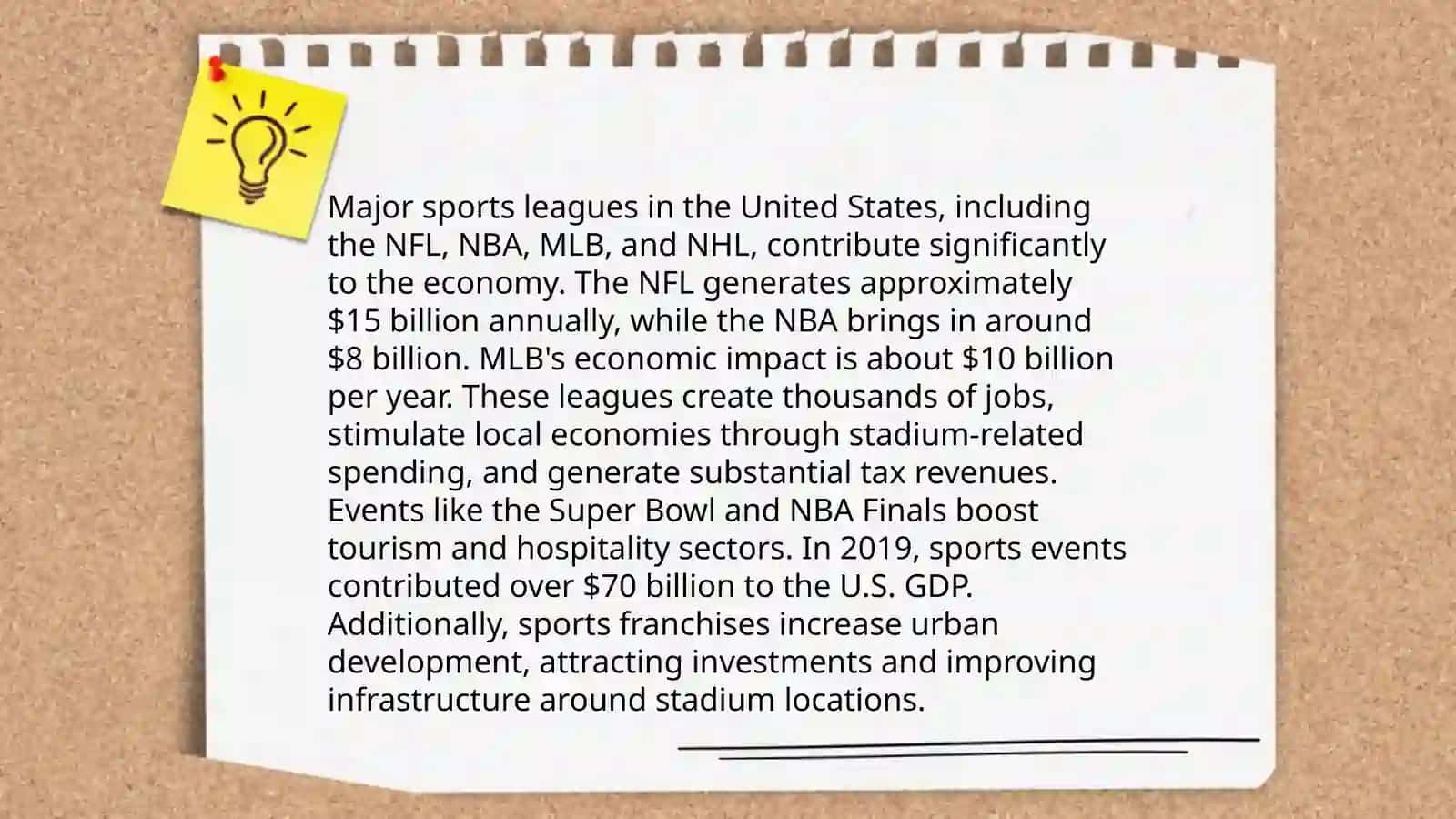 Mass media, economy sports in the USA 4