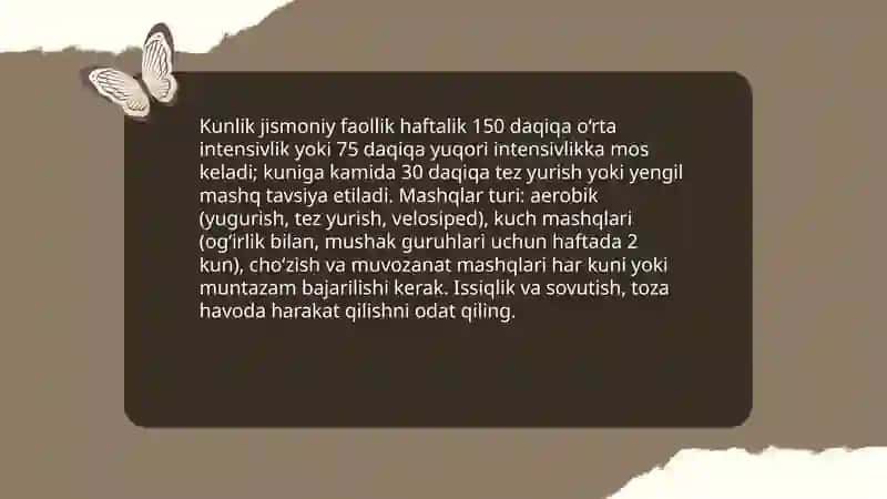 Sogʻlom turmush tarzi 4