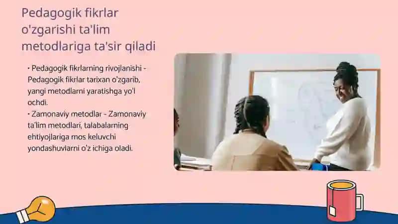 G'arbiy Yevropada maktab, maorifni va pedagogik fikrlar 4