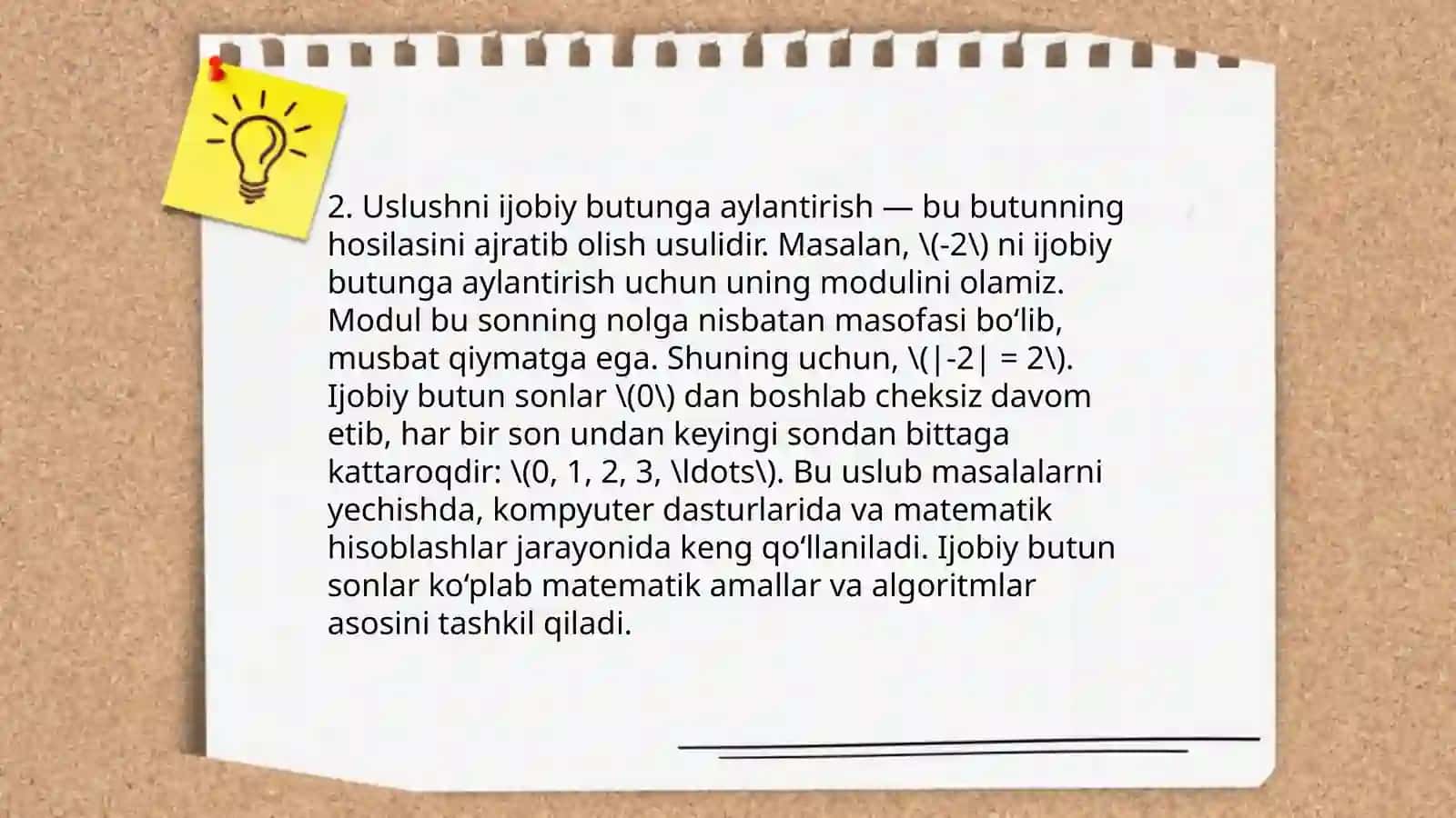 Ulush. Butunning ulushini topish. Ulushga koʼra butunni topish 4