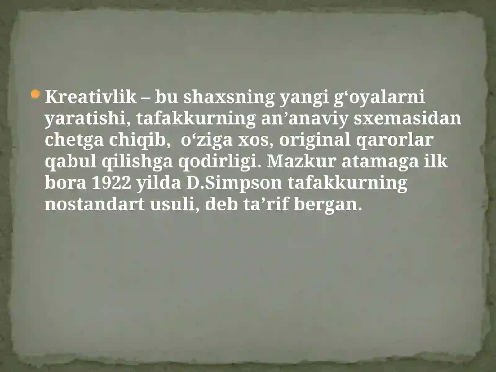 Kreativ mahsulot 4