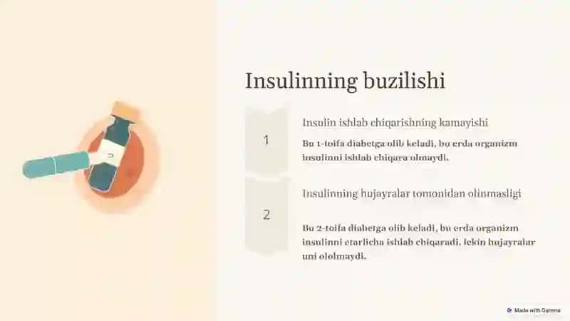 Uglevodlar almashinuvi buzilishlari: Tushunish va boshqarish 4
