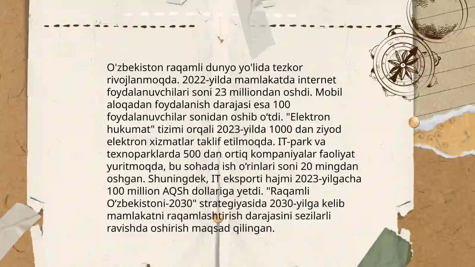 Raqamlashgan Dunyo oʻzlaahma soʻzlar 4