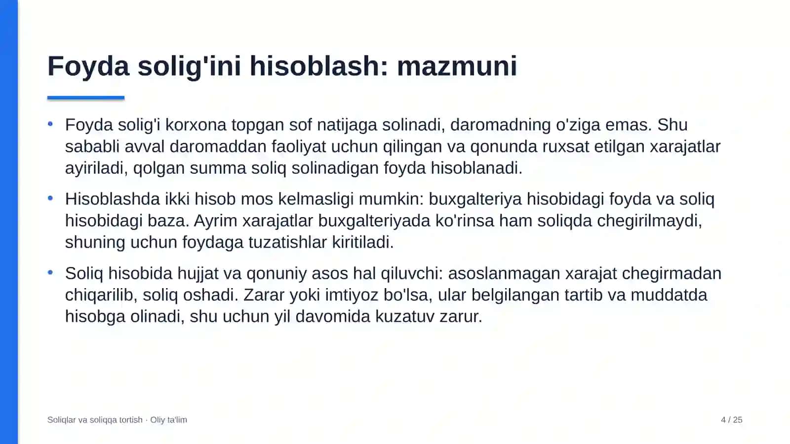 etnoturizmda foyda solig'ini hisoblash 9545 4