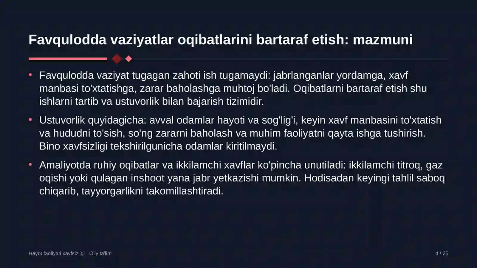 metro qurilishida favqulodda vaziyatlar oqibatlarini bartaraf etish 7396 4