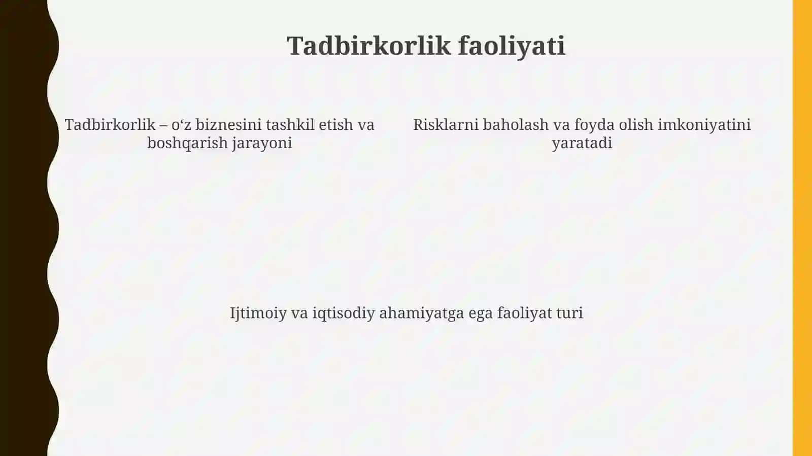 Kichikbiznesvatadbirkorlikfaoliyatiningturlarivashakllari 4