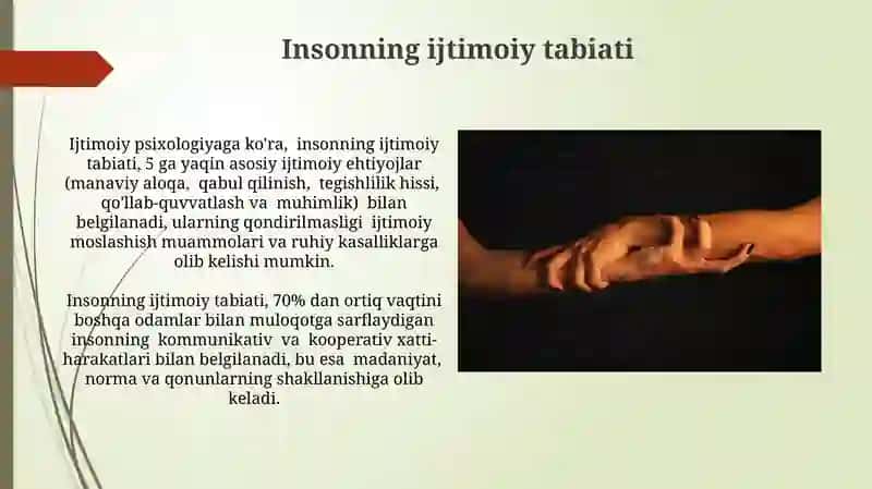 Inson Mavjudotining Betakror Xususiyatlari 4