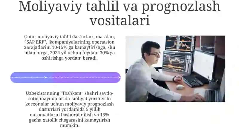 Iqtisodiy muammolarni yechishga moid software vositalari 4