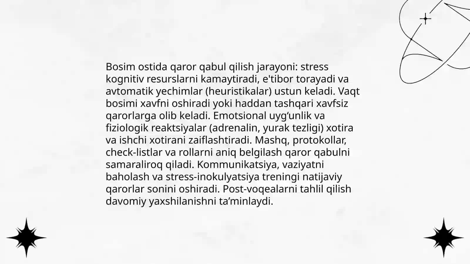 Ekstrimal vaziatlarda psiholagik tizilma 4