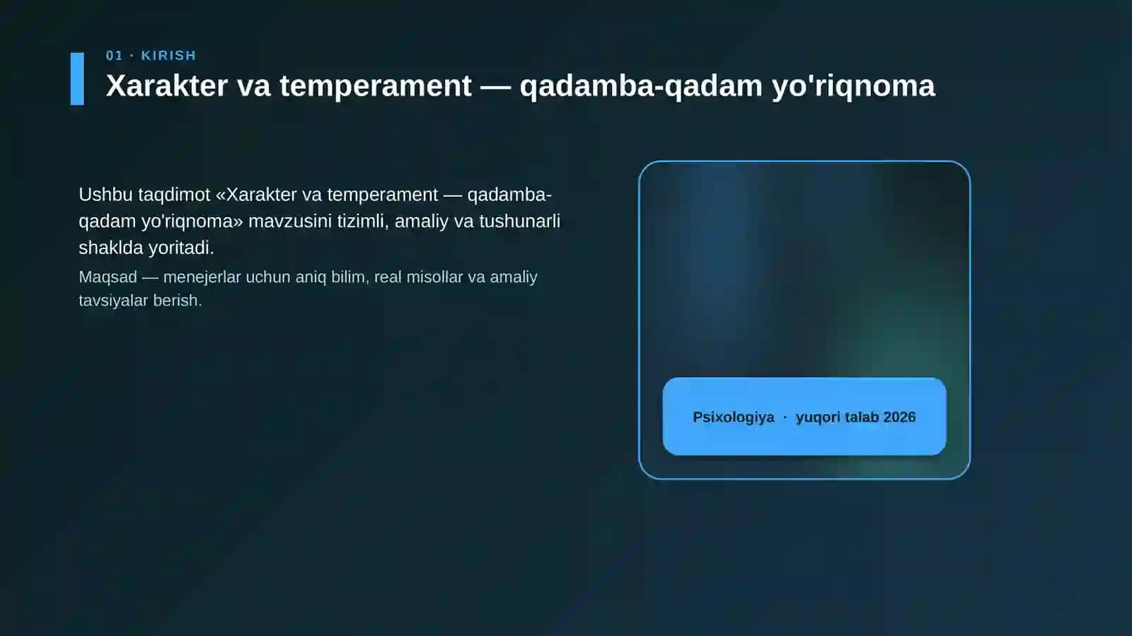 Xarakter va temperament — qadamba-qadam yo'riqnoma 4