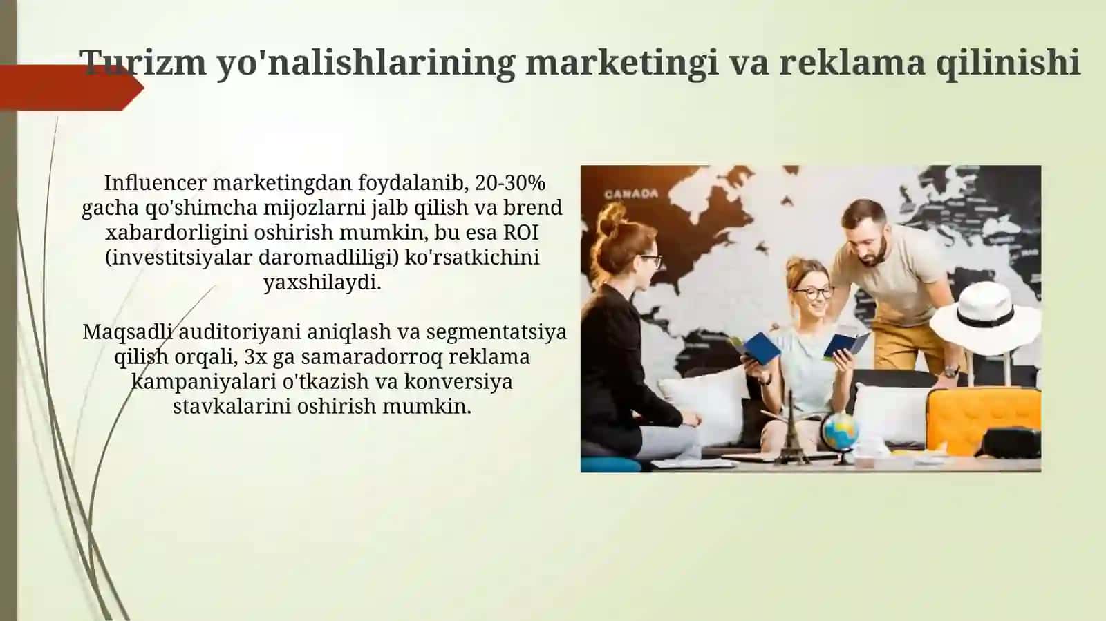 Turizm turlari rivojlantirish dasturlari va strategiyalari 4