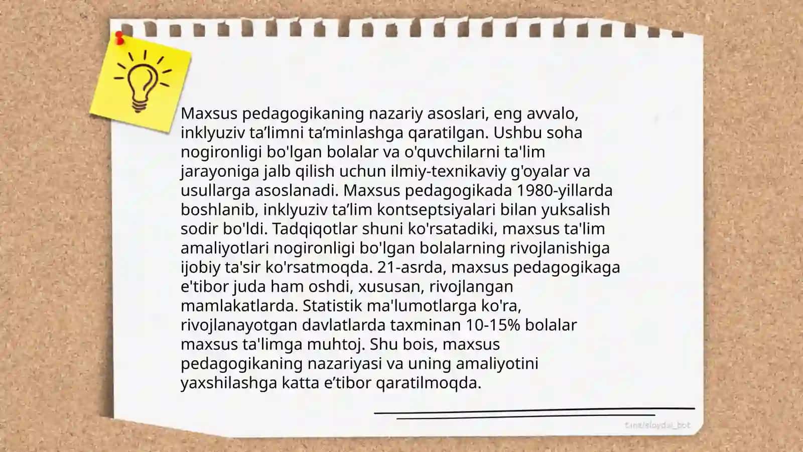 Imkoniyati cheklangan bolalarga korreksion yordamni tashkil etish 4