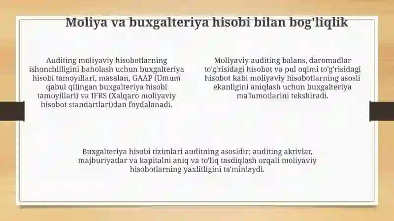 Auditing Boshqa Sohalarda 4