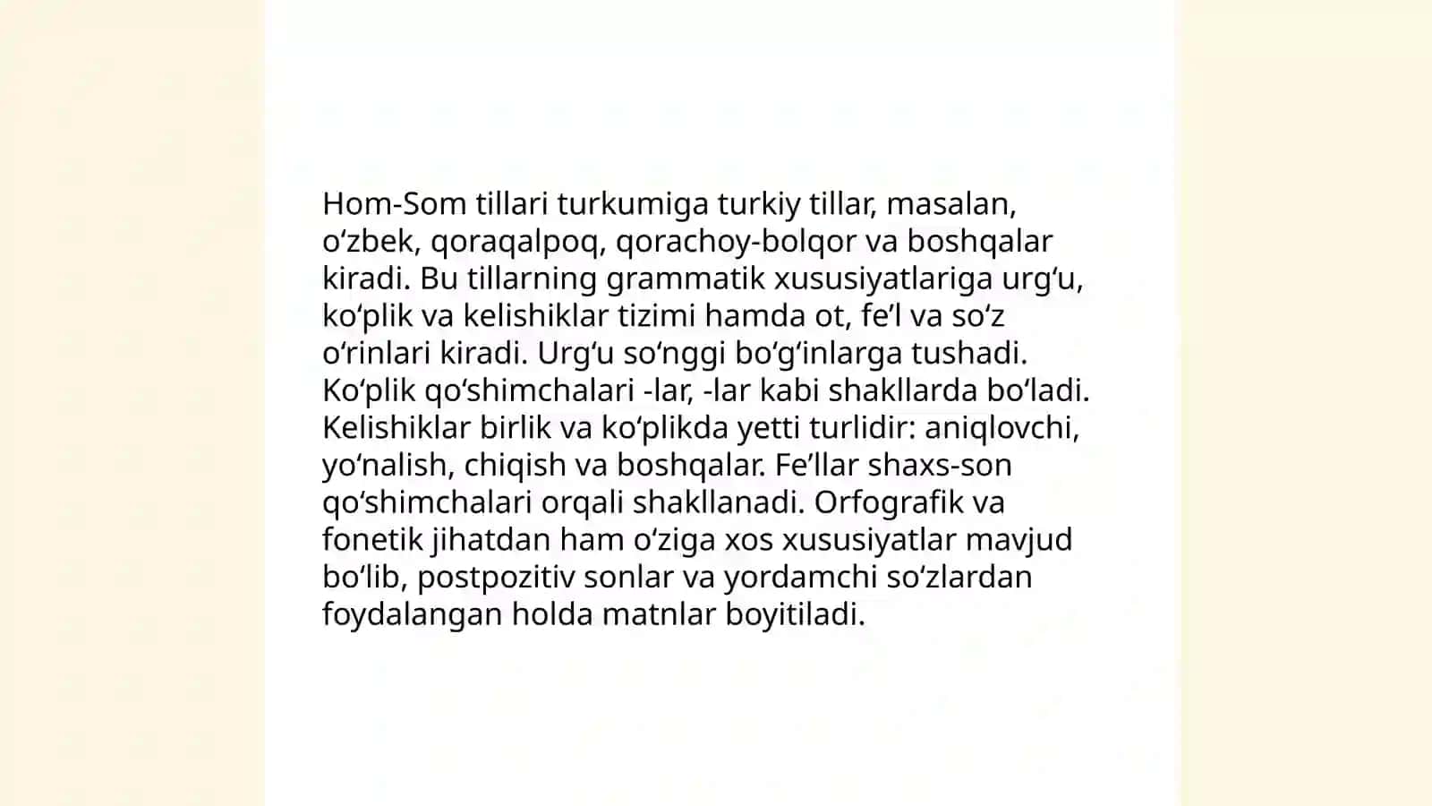 Hom-Som va Higer-Kongo tillari oilasi 4