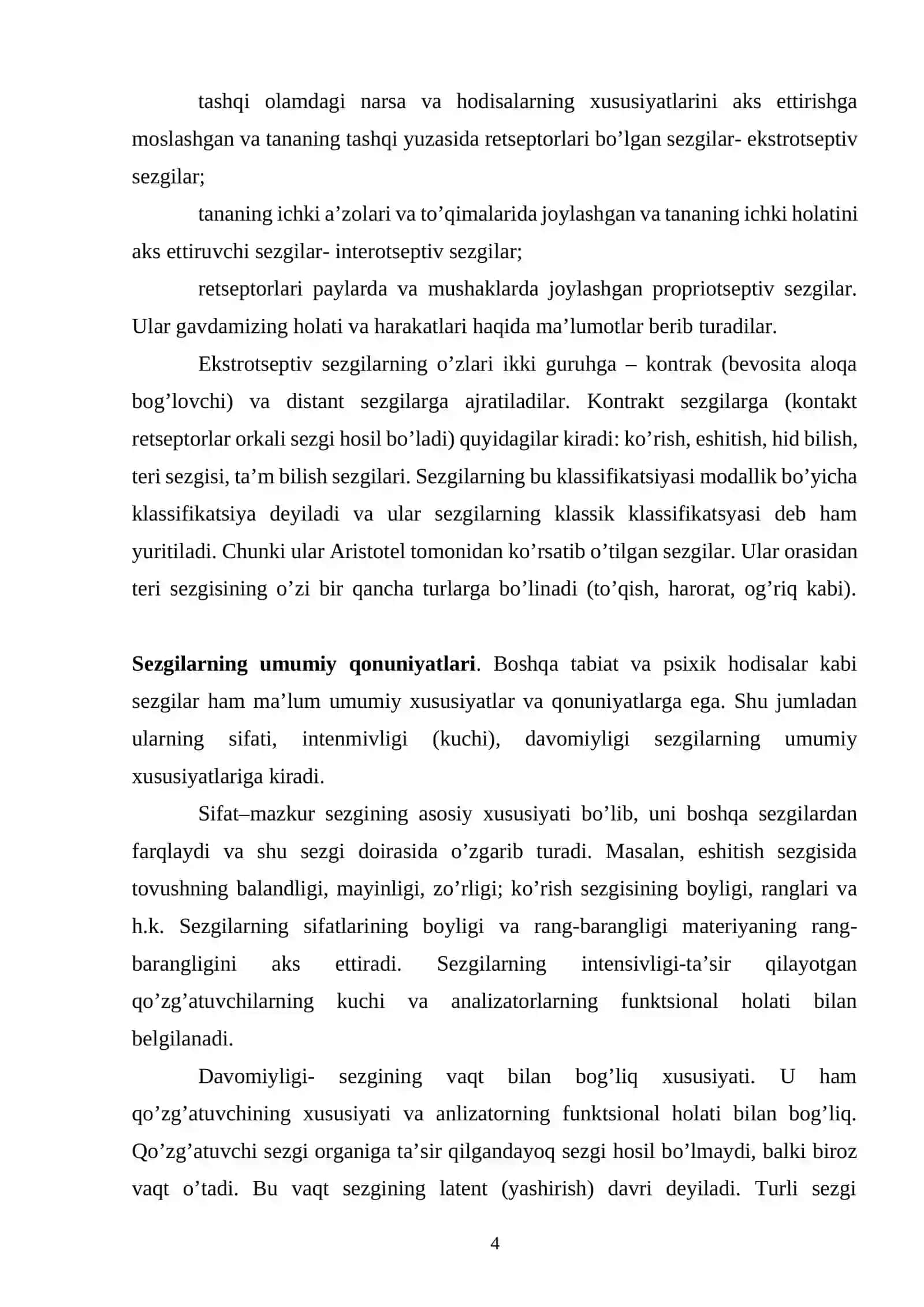 Inson tanasining kinestatik sezgisi 4