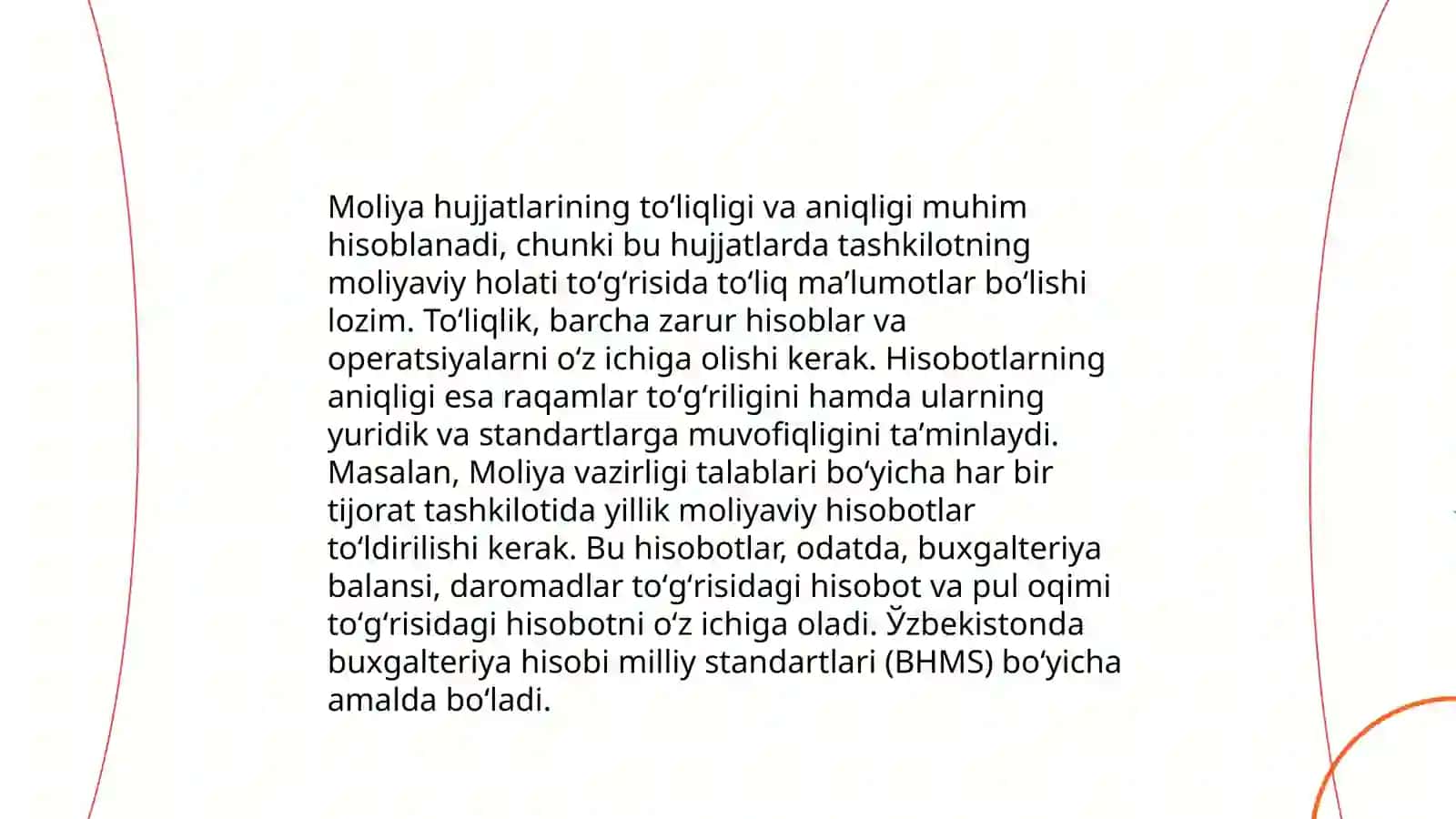Xoʻjalik subektlari faoliyatining tugatilishi jarayoni auditida toʻplanadigan auditorlik dalillari mazmuni 4