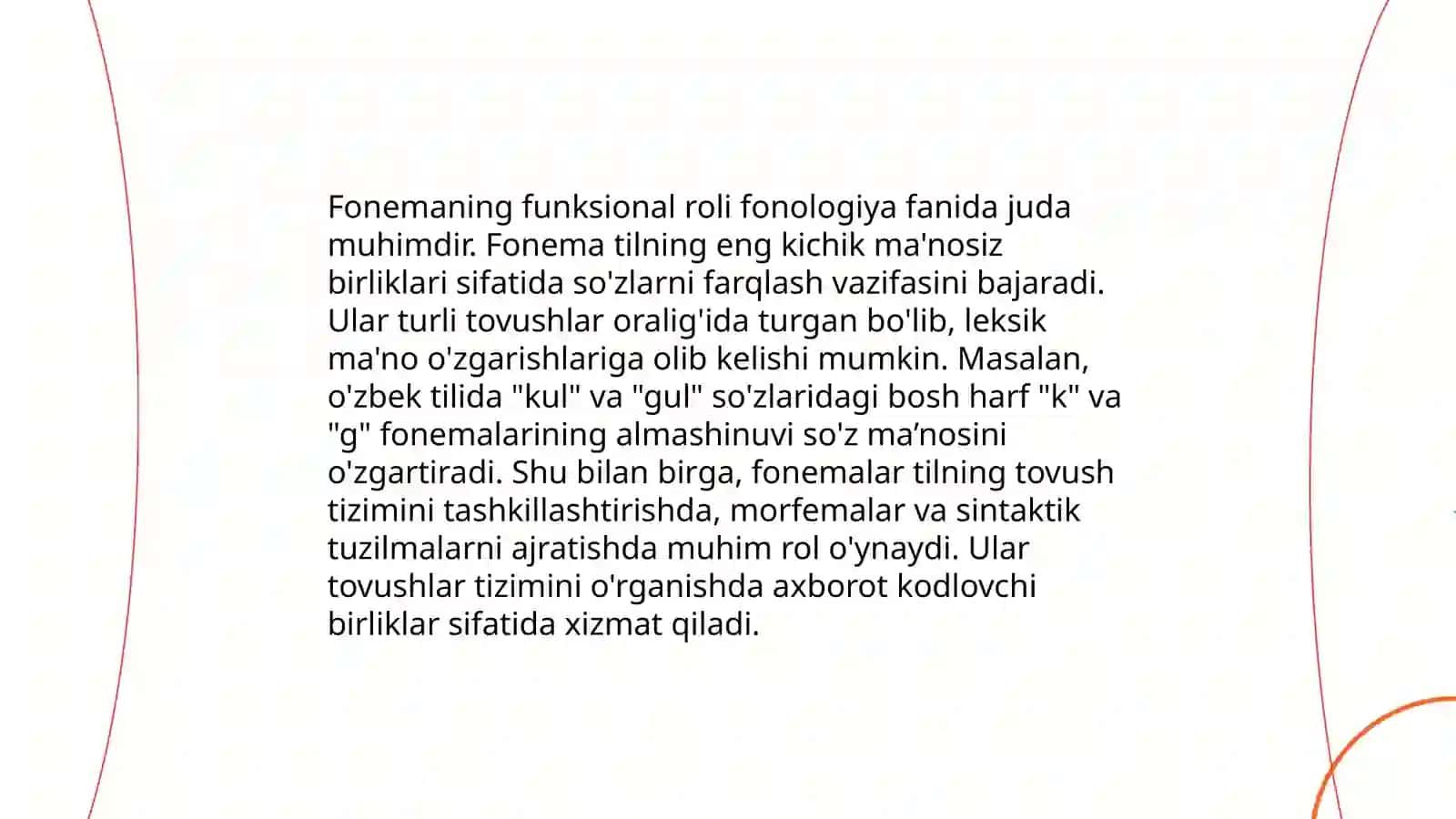 Fonemalar haqida turli fonologik maktab vakillarining fikrlarini òrganish 4