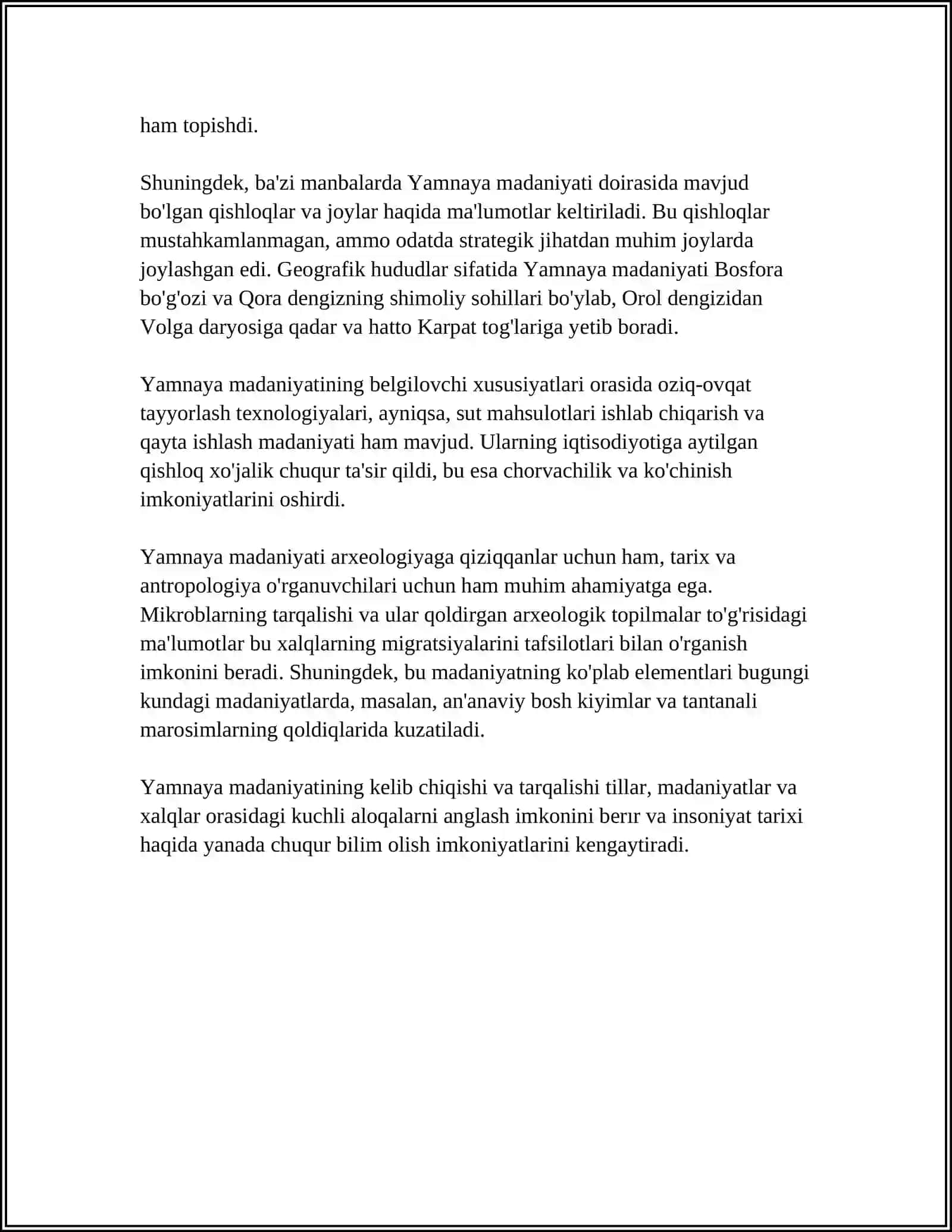 YAMNAYA MADANIYATI 4