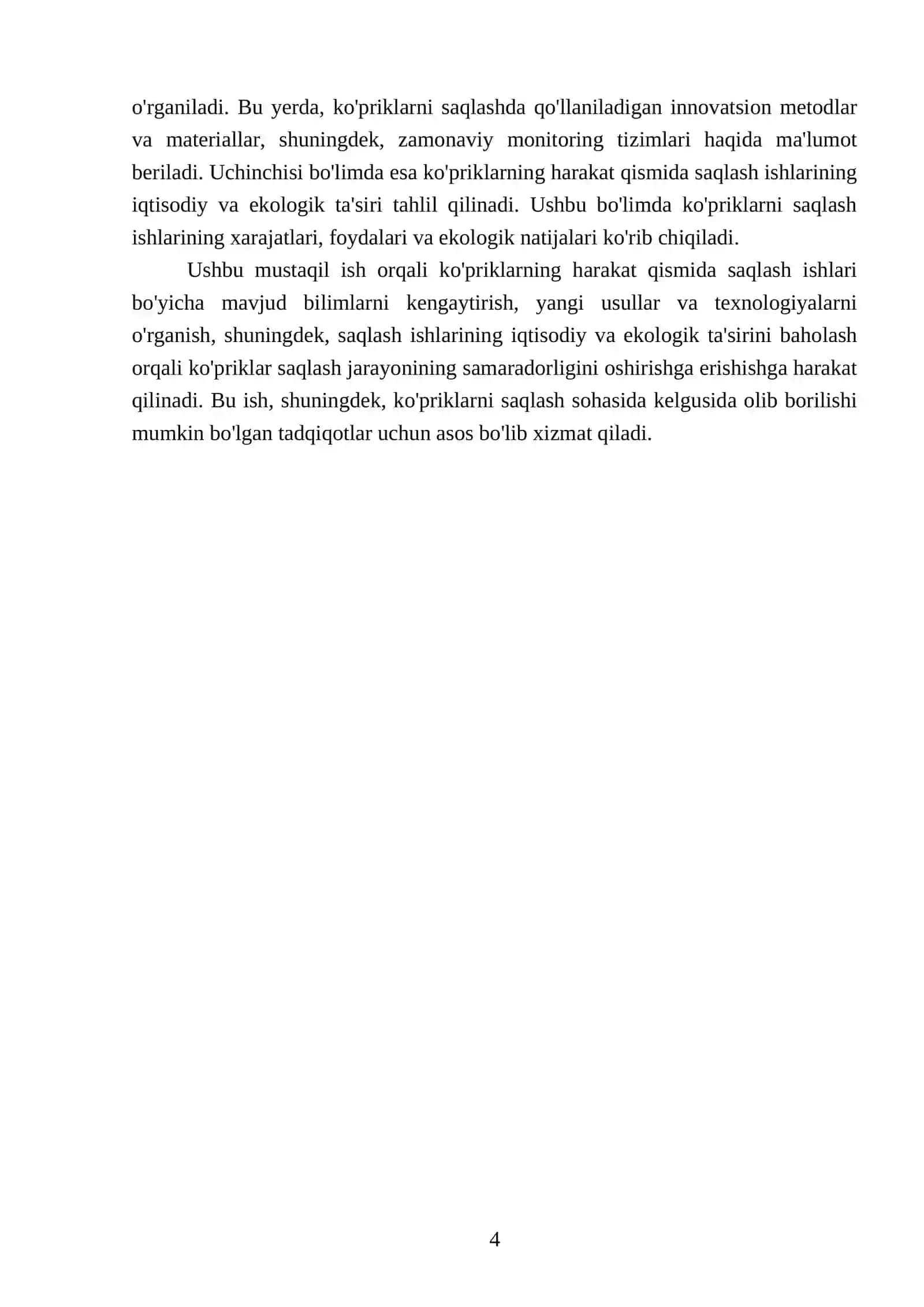 Ko'priklarni harakat qismida saqlash ishlari 4