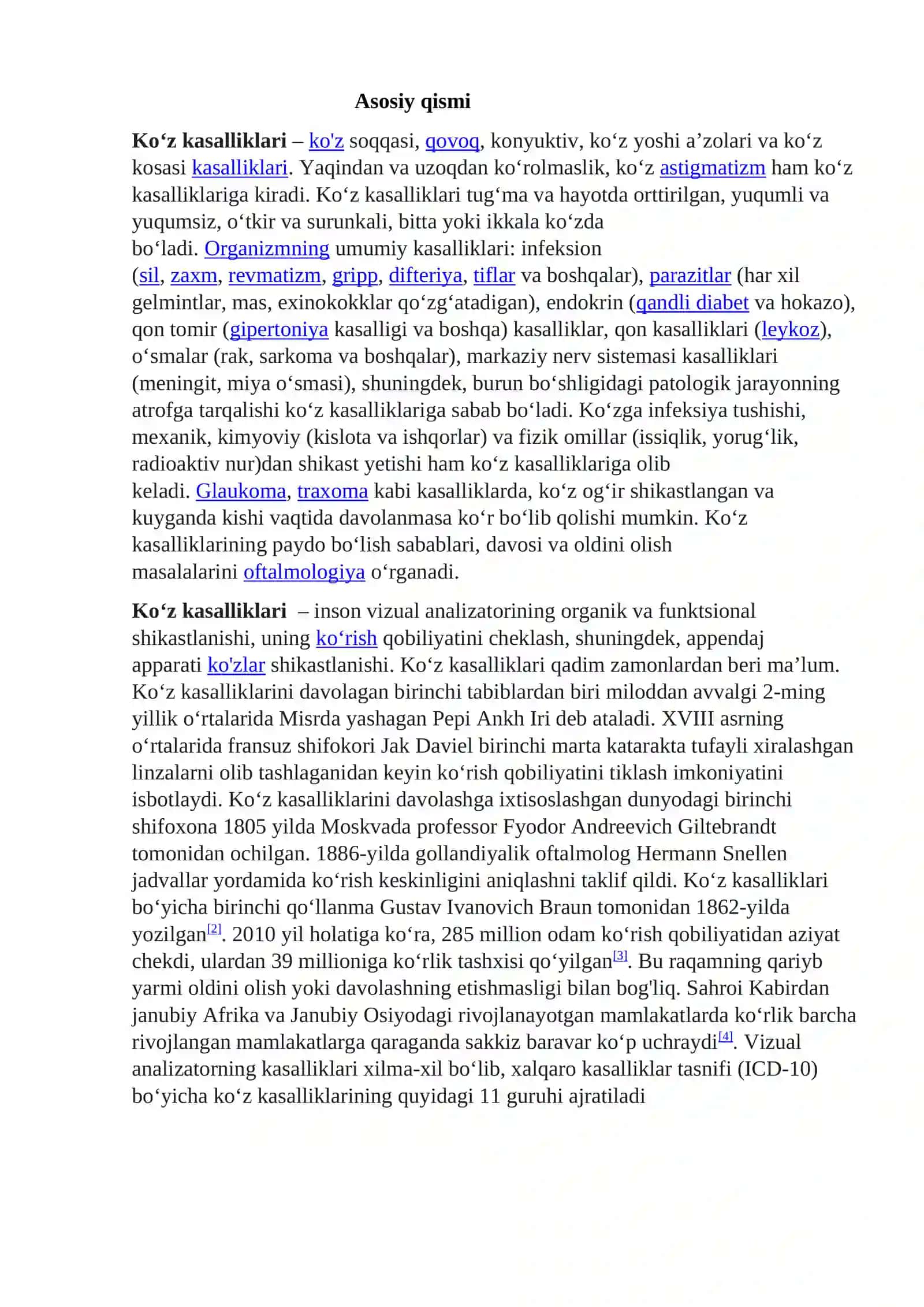 "OCT ko’z tomografiyasi va kasalliklari" 4