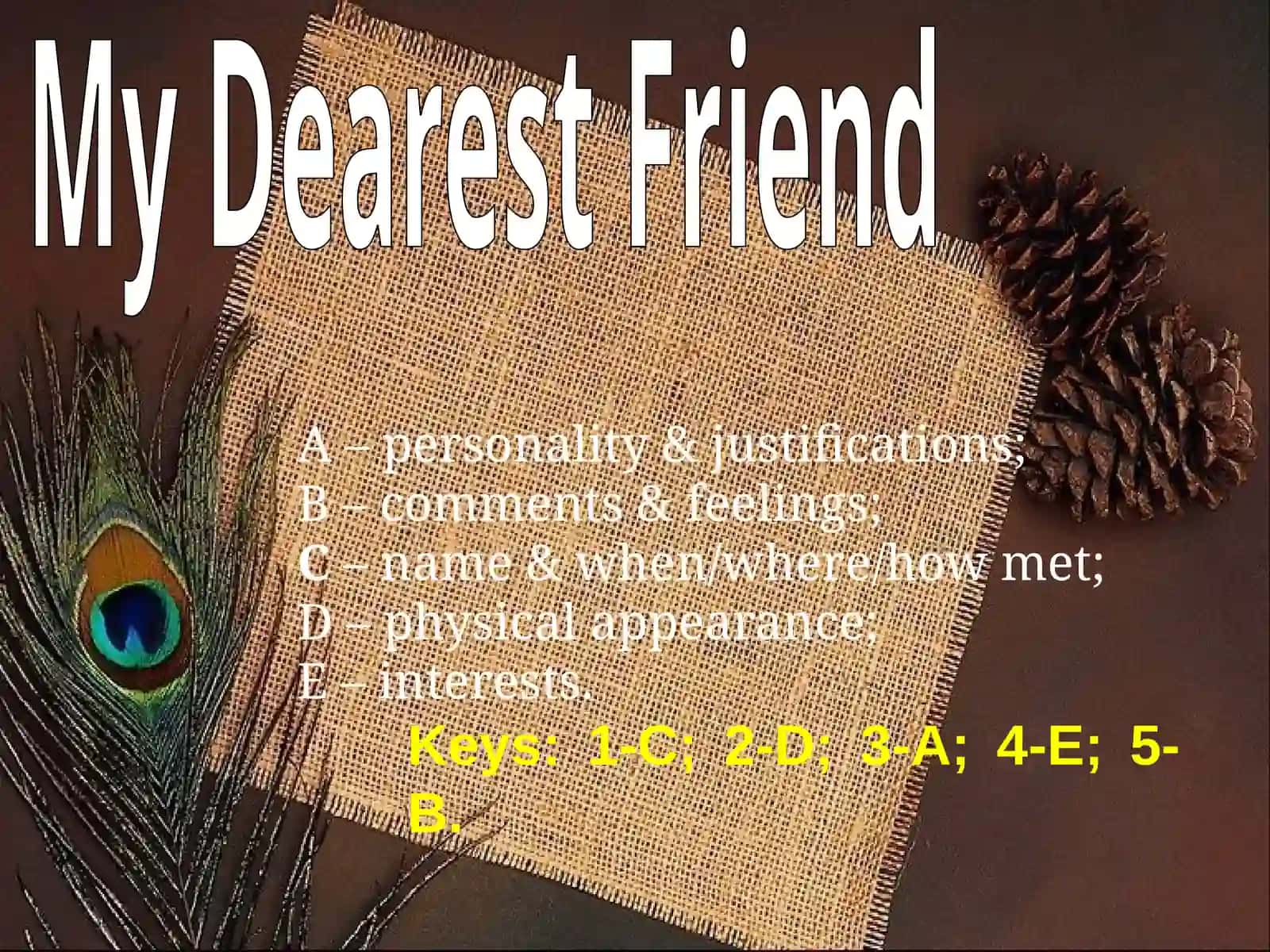 Descriptive writing 4