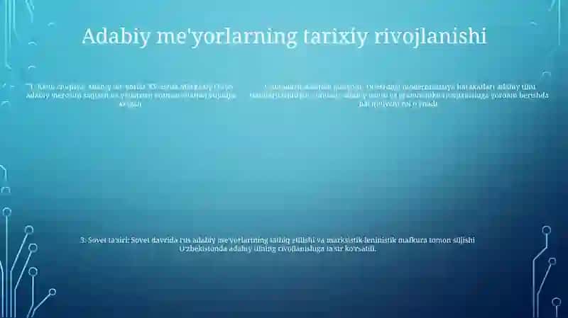 Adabiy Til Me'Yorlari 4