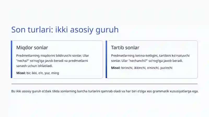 Son soʻz turkumi 4