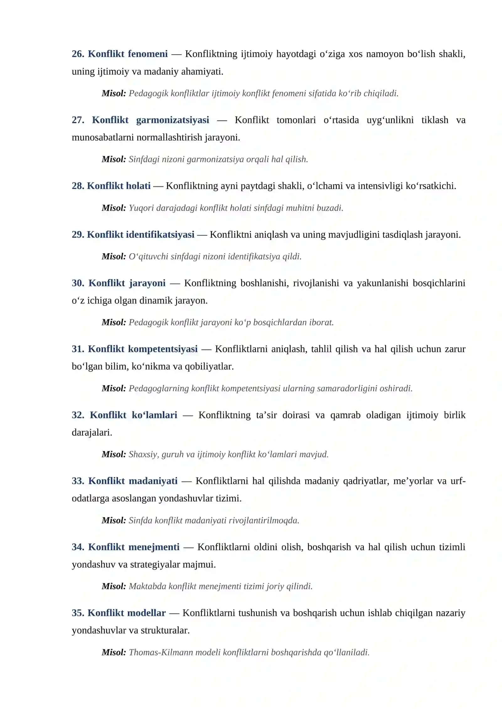 Pedagogik Konflektologiya Terminlari Lug'ati 4