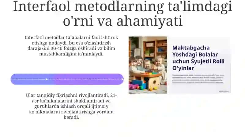 Interfaol metodlar 4