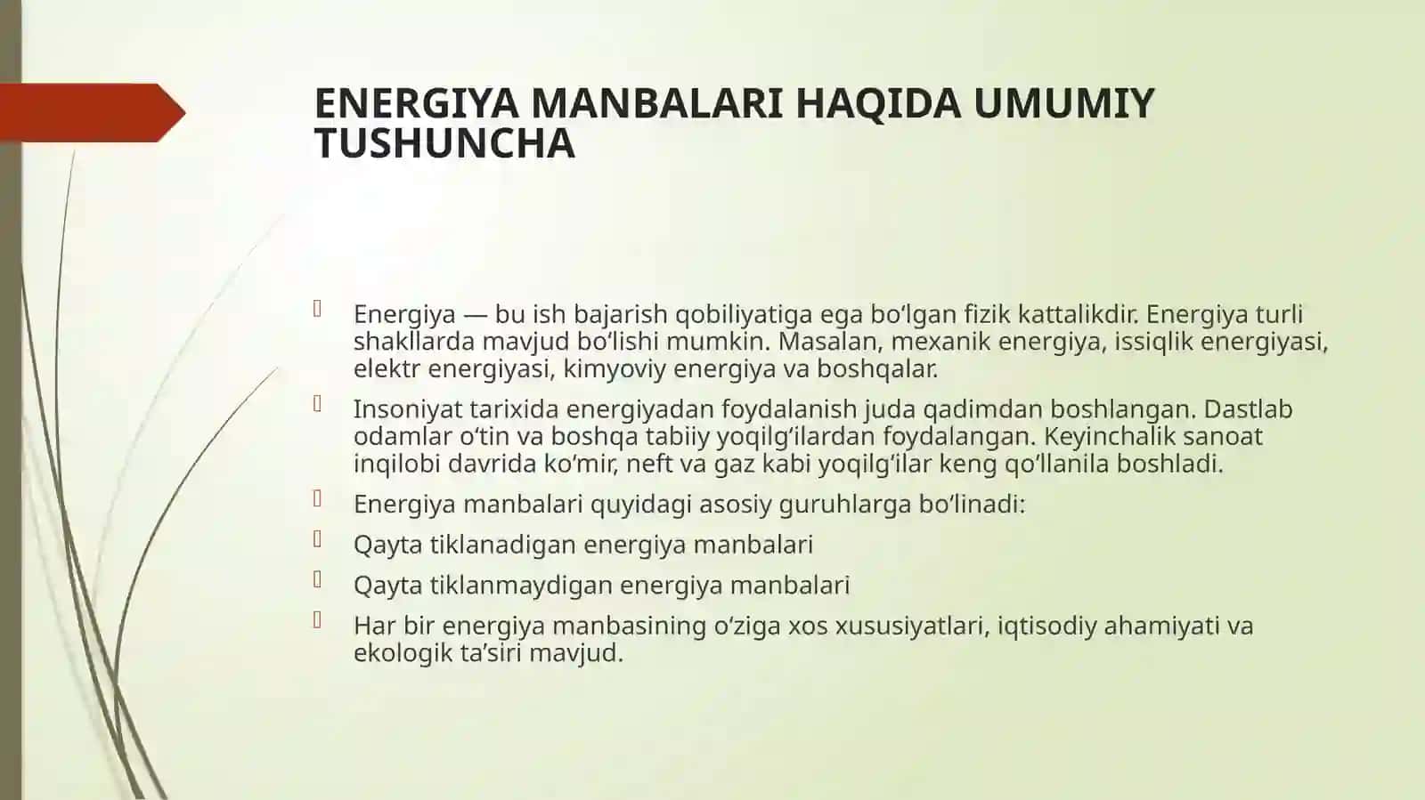 Qaytatiklanadigan va qaytatiklanmaydigan resurslar 4