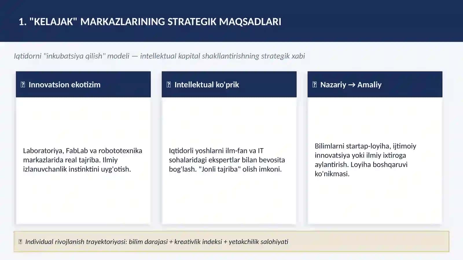 "Kelajak" markazlari bilan vertikal hamkorlik va o'quvchi tashabbuslarini qo'llab-quvvatlash 4