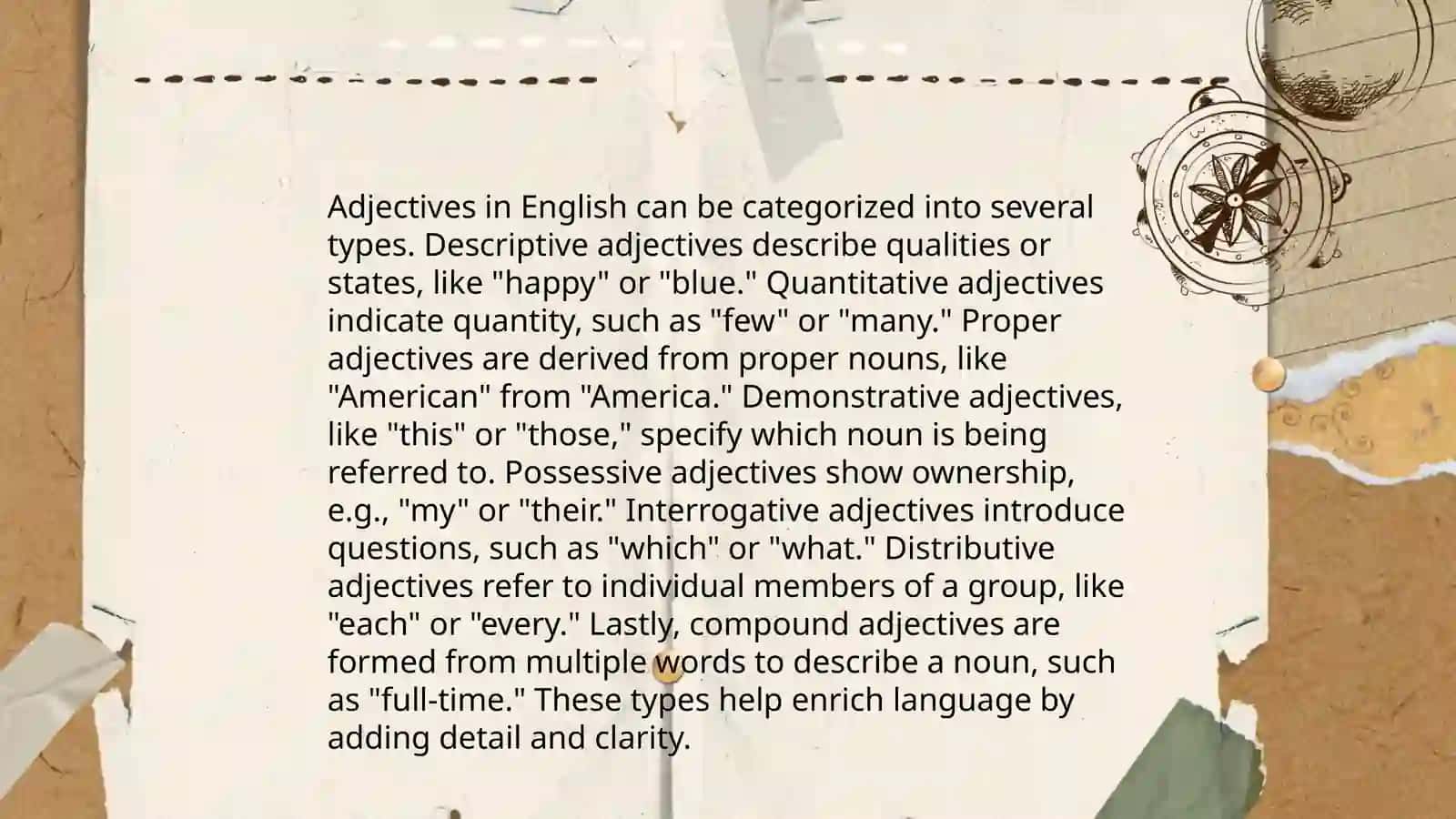 Adjectives 4