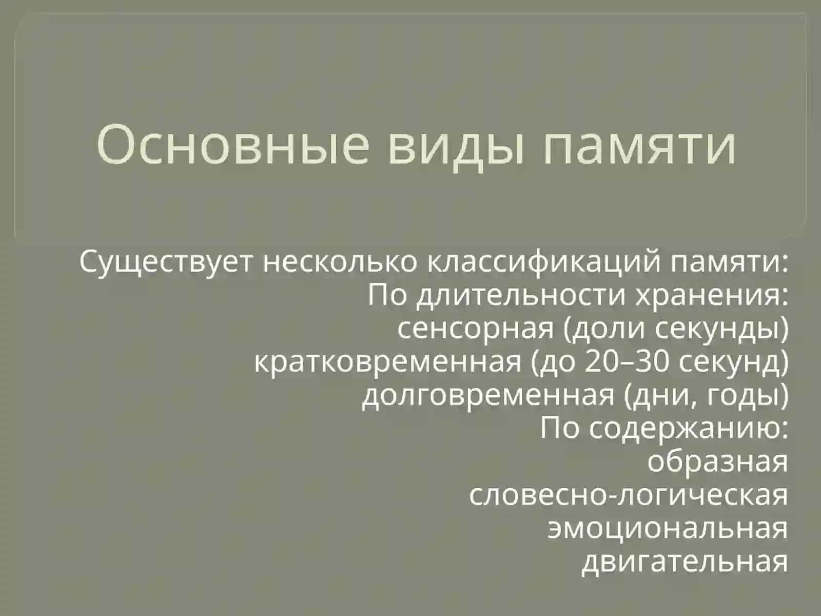 Память 4