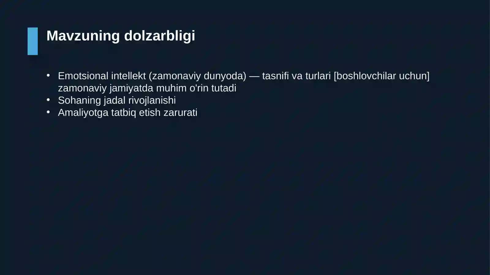 Emotsional intellekt (zamonaviy dunyoda) — tasnifi va turlari [boshlovchilar uchun] 4