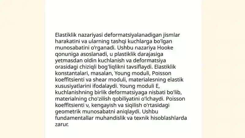 Cho‘zilish va siqilishda statik noaniq masalalar. Sterjenlarni mustahkamlikka hisoblash 4