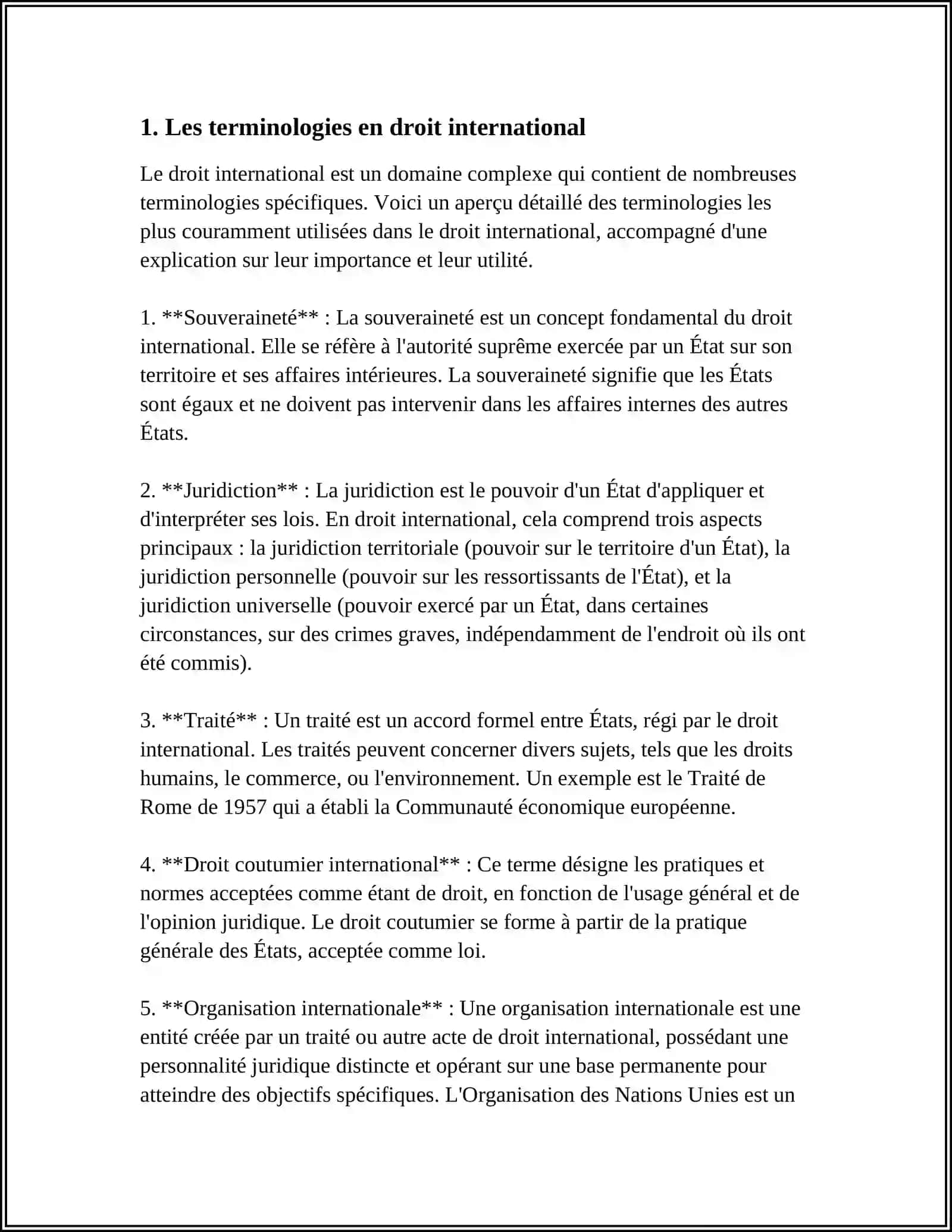 TERMINOLOGIES PROFESSIONELLES ET ACADEMIQUE 4