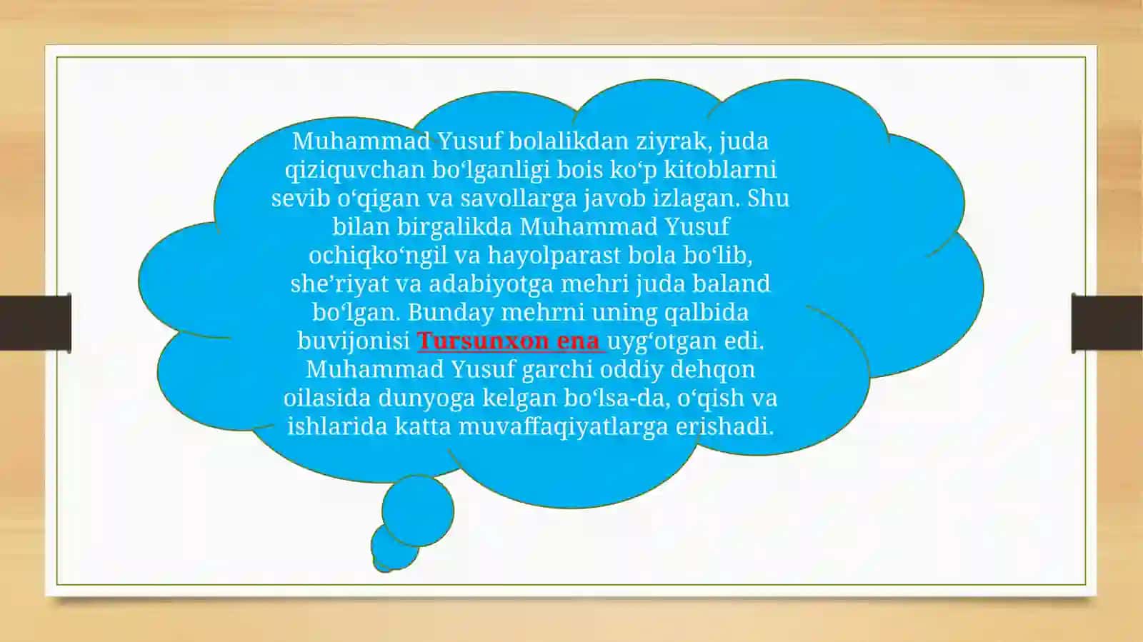 Muhammad Yusuf hayoti va ijodi 4