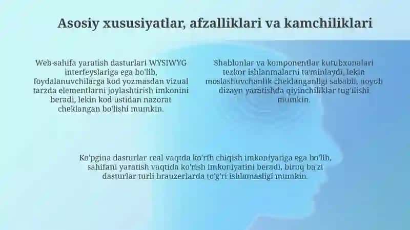 Veb-sahifa yaratish dasturlari 4